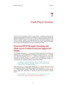 Flash Player Security