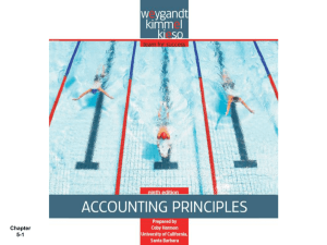 Financial Accounting and Accounting Standards - Accounting201-202