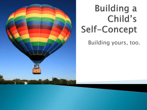 Building a Child*s Self