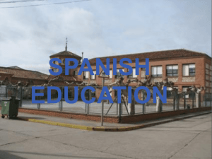 spanish infant education