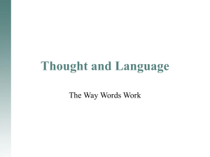 Thought and Language - Where can my students do assignments