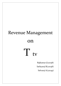 Revenue Management