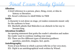 here is the PPT for the final exam study guide