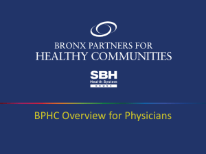 BPHC Physician Overview