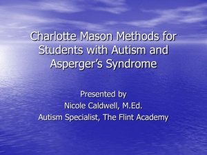 Charlotte Mason Methods for Students with