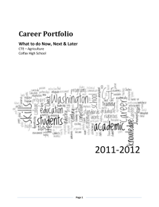 Career Pathway Final Product = Prezi presentation