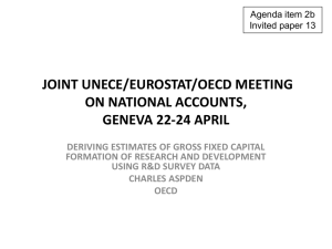 joint unece/eurostat/oecd meeting on national accounts, geneva 22
