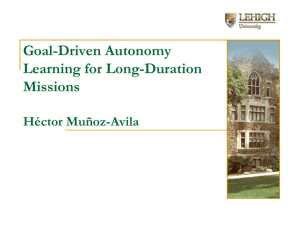 Goal-Driven Autonomy Learning for Long