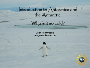 Introduction to Antarctica, Why is it so Cold?