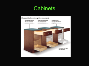Cabinet Design & Construction
