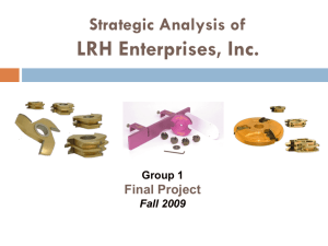 LRH Enterprises Inc. - Emerald Group Publishing