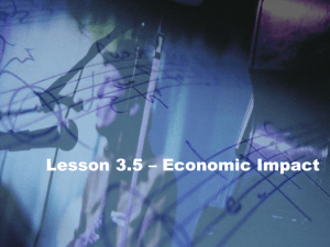 3.5 Economic Impact