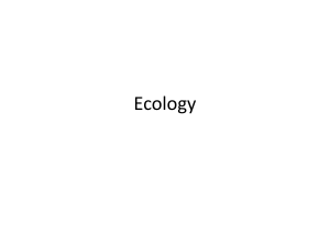 Chapter 18 Ecology - Doral Academy Preparatory