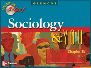 Sociology and You - Trimble County Schools