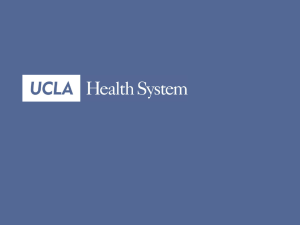 Workplace Violence Overview - UCLA Health