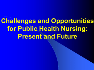 Public Health and Emergency Preparedness