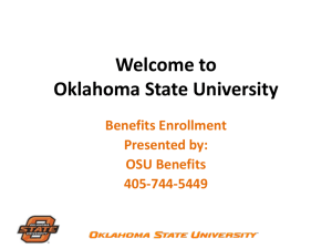 Welcome to Oklahoma State University