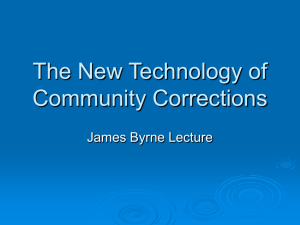 The Hard and Soft Technology in Community Corrections PowerPoint