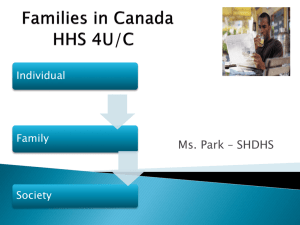 Definition and Functions of Families