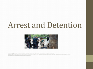 Arrest Powerpoint