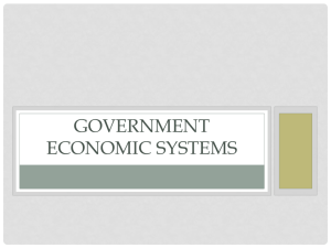 Economic Systems PPT