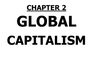 global capitalism - Baylor University