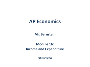 Module 16 - Income and Expenditure