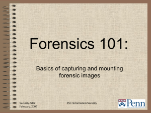 forensics