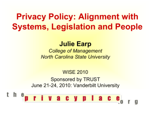 Earp WISE 2010 Talk 2