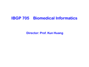 Slides - Biomedical Informatics