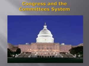 Congress and Committees