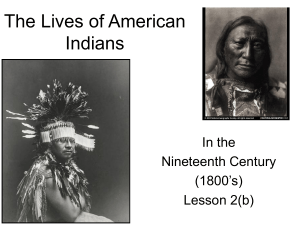 8th Grade Native American Land Curriculum