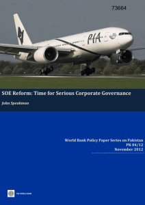 SOE Reform: Time for Serious Corporate Governance