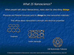 What is Nanoscience? - UVA Virtual Lab
