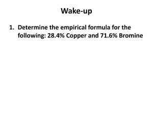 Molecular Formula