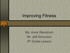Improving Fitness PowerPoint