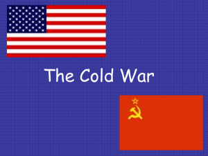 The Cold War and the American Dream 1945-1960