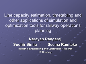 Optimization and Simulation Approaches to