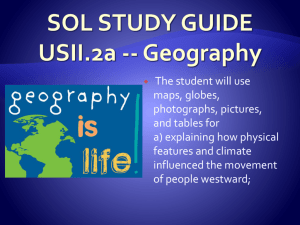 SOL STUDY GUIDE USII.2 -