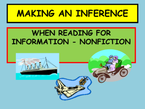 Inference PowerPoint