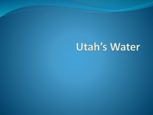 Utah's Water