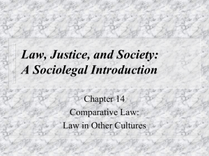 Law, Justice, and Society: A Sociolegal Introduction