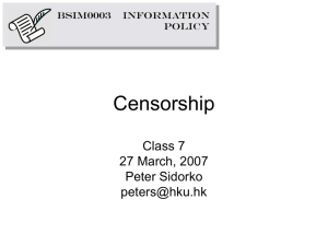 BIM0003Class7 - Centre for Information Technology in Education