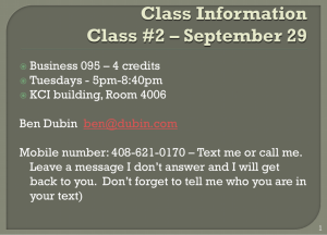 Class2 - Business 95 - 09-29