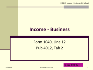 4491-09 Income - Business v1.0