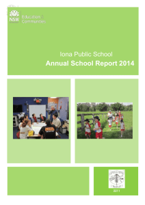 Annual School Report 2014