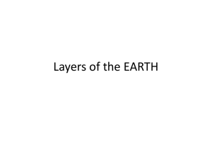 Layers of the EARTH