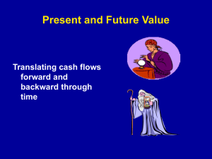 Present and Future Value