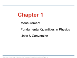 Physics 4A Lecture 1