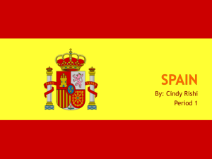 Timeline of spain